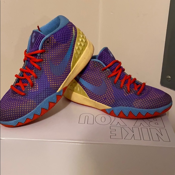 kyrie yellow and purple
